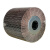砂布拉丝轮不锈钢专用抛光轮金属打磨纱布拉丝机轮尼龙百洁布轮 砂布拉丝轮320目