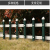 弘鹏 pvc草坪塑钢护栏围栏栅栏户外花园小区栏杆菜园篱笆绿化带隔离栏 货期7-10天 40cm高（一米价格）