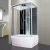 长方形整体房淋浴洗澡间移门蒸汽房钢化玻璃房浴室卫浴卫生间 ABS后板 90*120 含蒸汽