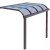 猎钢狼（包安装）铝合金阳光棚透明雨棚阳台露台庭院遮阳棚PC阳光板 60平以上材料单价(不包安装)