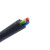起帆电线电缆 ZC/ZR-YJV3*1平方 国标3芯阻燃电力电缆铜芯硬线  黑色1米【20米起售】