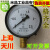 上海天川仪表厂Y100水压表 气压表气泵压力表压力表y-100 铜缓冲管