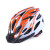 TLXT代驾快递外卖骑手头盔可定制电动车自行车安全盔一体成型舒适透气 002橙白色标准 均码