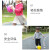 绿野客小篮球儿童皮球拍拍球宝宝幼儿园球类玩具充气幼儿足球弹力球 6寸-橙色