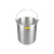 防爆铝桶带盖加油站带鸭嘴消防水桶一体成型加厚锥形直形加高油桶 直形桶10L（带盖）