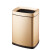 邦道尔  塑料盖 开口 酒店垃圾桶 长方形垃圾桶 SF40-F01（砂银钢）40L SF12-F01(黑金)12L