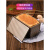 德梵蒂德国进口品质烘焙模具吐司面包土司盒子450克带盖不粘烤箱家用烤 450g 吐司模 带滑盖+切片器+面包