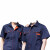 雨林军 夏季工作服 短袖套装 劳保服 藏蓝色套装 单位：套 165 