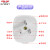 德力西三相四线接线插头2腿3脚四插五孔电源公头插16A25a家用工业 DZ47X 五孔插座 10A