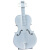 JDNXX纯大音符售楼小品婚庆铁艺装饰 中号提琴半盖/长150cm