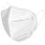 亿凌医科N95防护白口罩独立包装级一次性3d立体五层透气不闷防粉灭菌 医科n95级【成人白色50只】独立包装