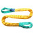 成华巨力 柔性吊装带双扣国标工业起重圆环形软吊带吊树绳 3吨3米