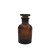 兰诗（LAUTEE）SY4055 试剂瓶 玻璃细口瓶 磨砂口透明小口瓶分装瓶 棕色60ml（3个装)