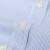 MAYOR雅戈尔男士长袖衬衫商务休闲蓝色条纹纯棉免烫衬衣 YLDP12137HJA 42