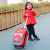 语缇 18寸麦昆卡通儿童行李箱男孩可坐骑拉杆箱汽车小学生旅行箱登机 红色18寸红色汽车