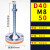 定制重型脚杯M12可调节螺丝固定支撑地脚减震防滑钢管脚垫机械机 D40*M8*50