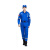 强盛伟业（QSWY）夏季长袖救援服 男女工作服套装 蓝色