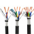 缆匠国标铜芯RVVSP双绞屏蔽信号线rs485通讯2 4 6 8 10芯0.2 0.5平方 4*0.2平方 外径(4.9)1米