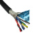 485双绞屏蔽线RVSP 2 4 10 12芯0.2/0.3/0.5平方通讯线 100米嘉博森 双绞屏蔽12芯X0.3(100米)