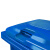 Supercloud(舒蔻) 户外脚踏垃圾桶大号环卫商用酒店塑料桶工业物业室外脚踩带盖垃圾箱 240L蓝色