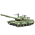 赟娅大号T99A主战坦克军事战车合金模型玩具可喷雾送男六一儿童节礼物 T99A主战坦克合金【迷彩绿】