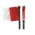 晶事达（JINGSHIDA）多功能信号手旗带喇叭 红绿信号指挥手旗 双面双色指挥旗+口哨+三色闪光灯（不含电池）