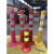 SMVP5CM塑料警示柱反光柱橡胶警示护栏隔离桩弹力柱路锥45pu 72cm塑料立柱