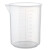 PP塑料烧杯 刻度烧杯耐高温 可高温高压塑料烧杯 带刻度塑料烧杯 50mL
