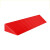 台阶斜坡垫塑料室内家庭用门槛板扫地机器人爬坡垫过门坎防滑三角垫 红色 长100宽12高5.5cm