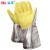 孟诺接触热500度进口铝箔芳纶手套手背手腕接触热1000度高温作业防护手套Mn-gr500-7 Mn-gr500-7