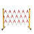 唯曼伸缩围栏可移动式隔离护栏绝缘电力施工围栏道路安全防护栏玻璃钢（管式） 白红色1.2米高*5米长
