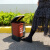 脚踏干湿垃圾桶小号可回收有害四色幼儿园室内上海垃圾分类垃圾桶 40升双桶：干垃圾+湿垃圾 脚踩