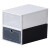 稳斯坦 W5625 翻盖抽拉式组合鞋柜 塑料收纳整理置物鞋盒 白色小号32*21.5*12.5cm