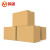 鸣固 大号加硬纸箱子 包装盒 周转箱 快递盒 打包货物搬运储物 多尺寸 4号纸箱 350*190*230mm（20个装）