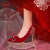 鞋柜（shoebox）达芙妮集团旗下细跟高跟鞋女2024新款中式婚鞋红色秀禾伴娘新娘鞋 酒红5厘米跟 38