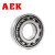 AEK/艾翌克 美国进口 3307A-ZZ 角接触球轴承 钢保持器 钢盖密封【尺寸2*34*9】