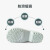 共泰 EVA防滑手术鞋 手术室拖鞋实验室洞洞鞋 防滑包头 白色37/38