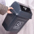 益美得 XFL3230 摇盖分类垃圾桶加厚带盖塑料果皮箱方形-10L咖啡色