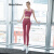 Mirza Mirror瑜伽服女夏天薄款气质显瘦速干衣性感时尚网红健身房跑步运动套装 红色-字母边大露背两件套 S