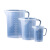 量杯  耐高温塑料透明刻度杯 加厚奶茶烘焙量杯 带盖量杯 2000ML无盖