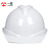 一盾免费印字 一盾安全帽工地男领导国标加厚建筑工程电力头盔定制logo印字 白色 V型透气ABS