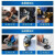 角磨机磨光机220V手磨机砂轮磨光打磨切割机东城电动工具 (820W)13-100出厂标配 (后开关)细手柄