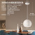 鸿雁餐厅吊灯三头现代简约创意个性卧室客厅吧台TM精灵智能灯 LED5W单头E27灯头（智能款）