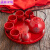 新婚茶具结婚用中式红色双喜陶瓷敬茶杯壶结婚茶具套装婚庆送礼用品新婚礼物礼品 簘蕥 双喜1壶4杯