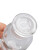 兰诗（LAUTEE）SY4054  加厚玻璃广口瓶大口试剂瓶磨砂口玻璃药棉酒精瓶 白色60ml