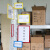 固特优OODUSE 磁性仓库标识牌 货架仓储磁铁磁性标签卡提示牌 A6(160*110mm)+双磁座+黑色（两个装）