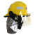 者也 3C认证消防服套装14款消防战斗服消防头盔消防手套消防腰带消防靴 XL号175#防护服五件套