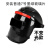 自动变光电焊面罩头戴式 全脸轻便 彩变光焊工焊帽带安全帽 黑色不变光款