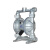 定制定制QBY QBK 25 40 气动隔膜泵铝合金铸铁工程塑料不锈钢议价 不锈钢316 QBK-40PF