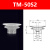 适用于定制适用智鑫云机械手配件气动真空天行大头双层红色白色硅 ZTM-50S2(白色)